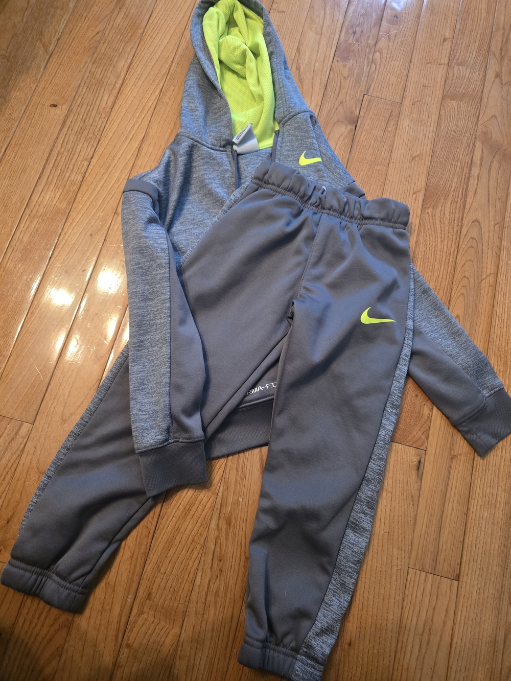 Nike Kids Gray Jogger Set